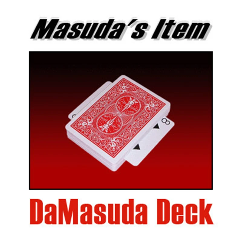 Magic uda Deck от катсуя Масуда Волшебные трюки катсуяс пункт крупным планом уличного реквизит для фокусов иллюзии Gimmick аксессуары Funn