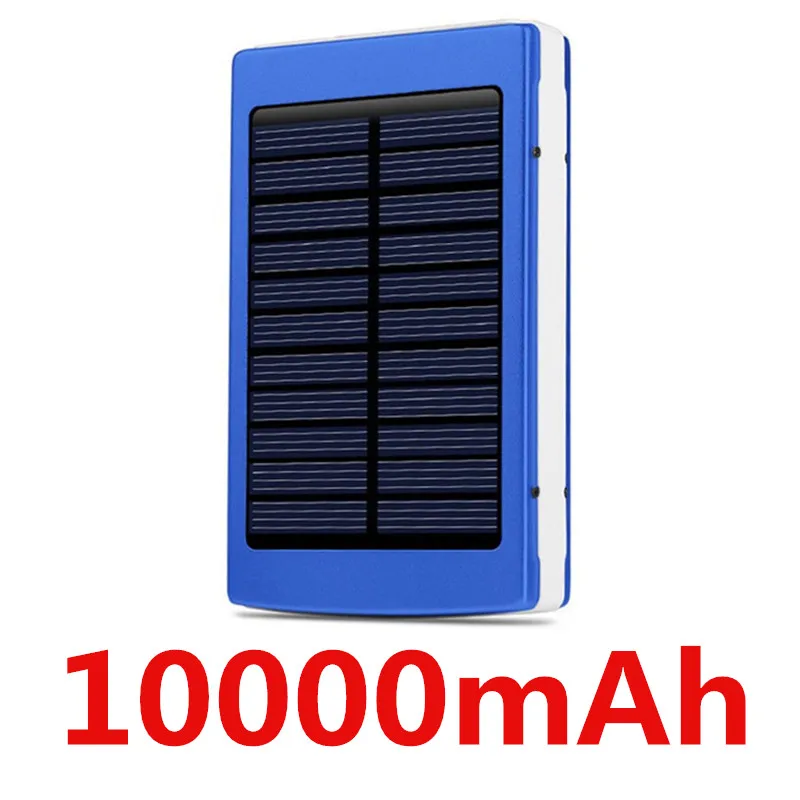 Solar 90000mah Power Bank External Battery Charging IPhone 8 XS Max Dual USB Portable Mobile Phone Charger For Xiaomi bank power Power Bank