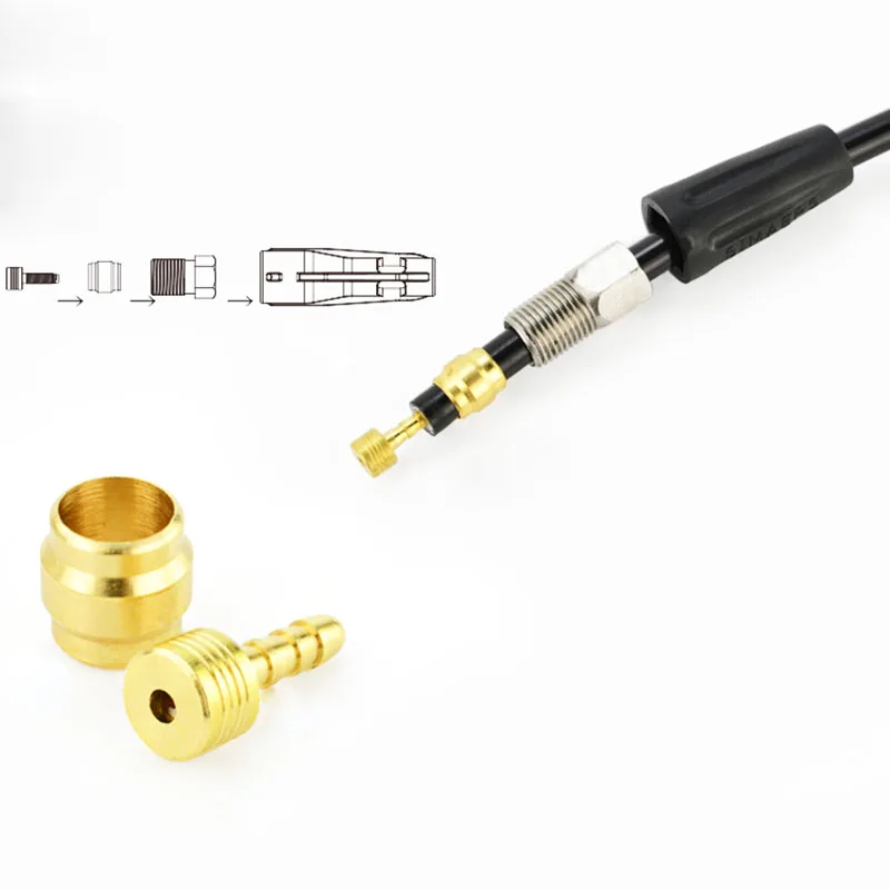 MTB Bike Hydraulic disc brake Needle Olive Connect Insert for Olive