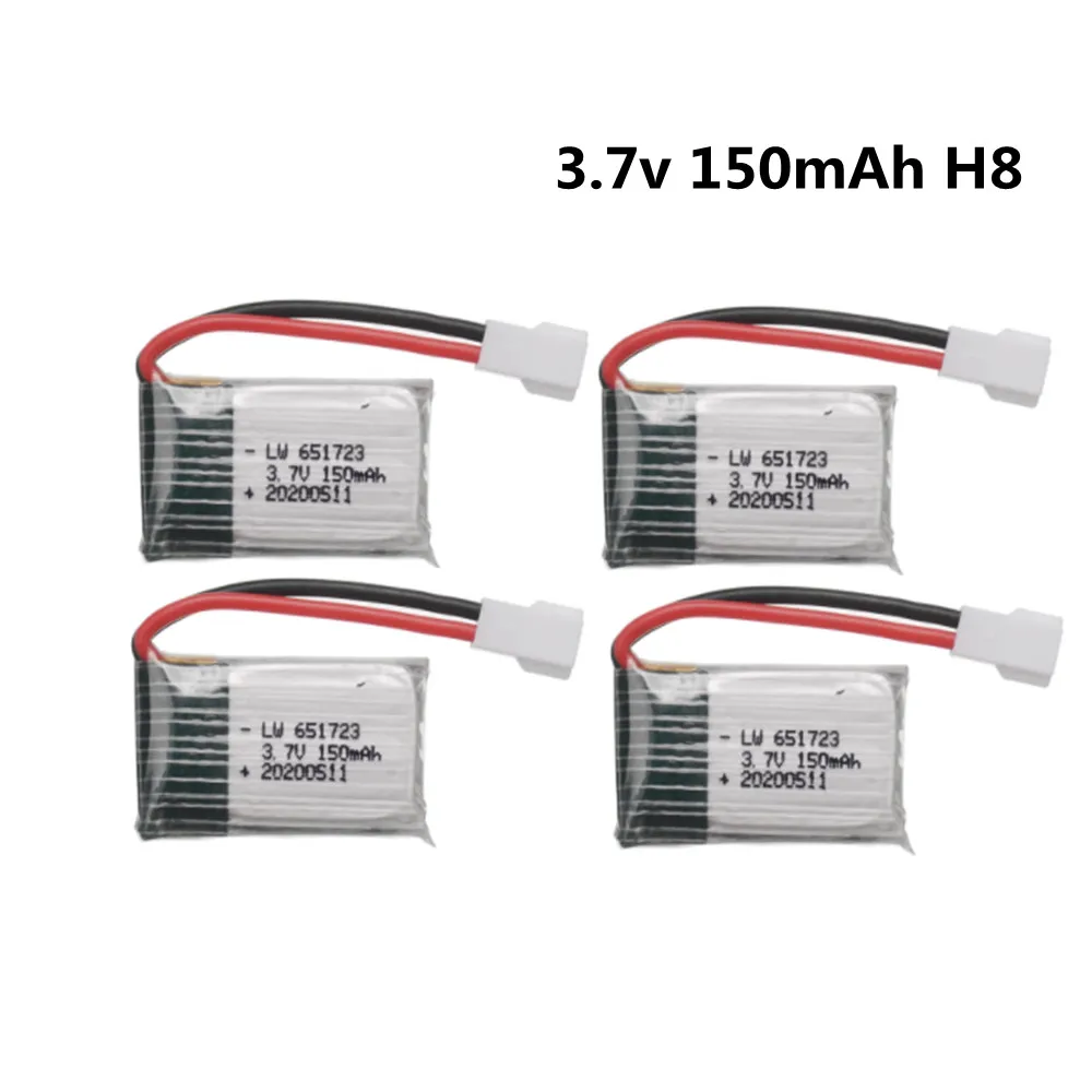 3 7 v 150mah lipo батарея для JJrc H2 H8 H48 U207 RC Quadcopter запасные части перезаряжаемая 1 шт. до 10 |