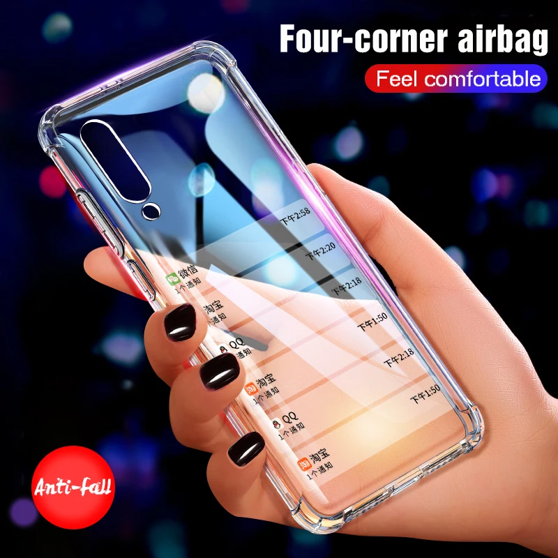 Для Xiaomi Mi 9T CC9 9se 9 pro cc9e Note 10 Pro Защитная прозрачная задняя крышка чехол для телефона