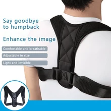 Медицинский Корректор осанки ключицы для взрослых детей пояс для поддержки спины Ортопедический Корсет бандаж плечо правильный