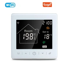 Tuya Smart Wifi Thermostat Temperature Remote Controller For Water Eletrical Heating Support Google Home Alexa