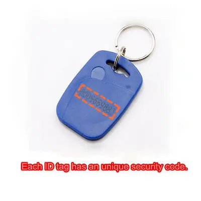 50 шт. EM 4100/4102 125 кГц RFID Близость ID карты брелки электронные ключи безопасности брелки