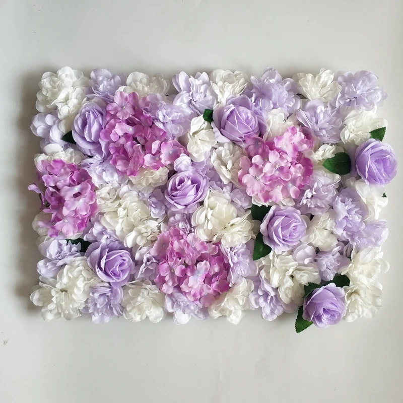 Purple lover 3D artificial silk rose flower wall girls nursery wall Decor Wall hanging flowers Canvas art