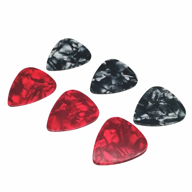 Celluloid Material Can Design Image OEM, Blank Multi Colors, Hot Sale, 0.46mm, 0.71mm, 0.88mm, 0.96mm, 1.2mm, 1.5mm, 100Pcs