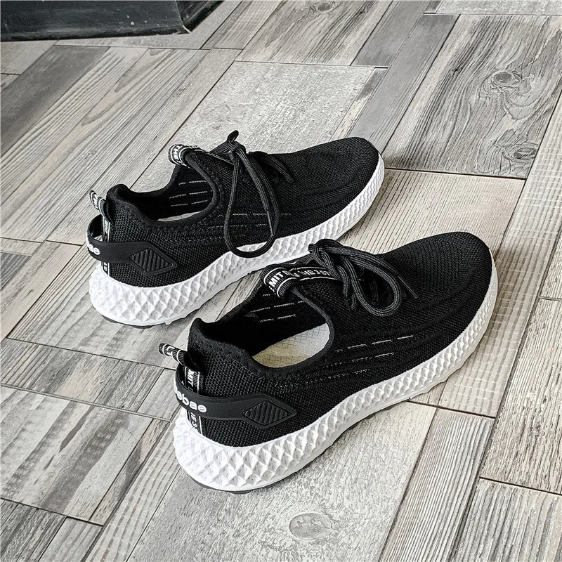 

WOMEN'S Shoes Summer Breathable 2019-WOMEN'S Casual Shoes Children Trendy Shoes Trend Versatile White Shoes Fly Woven Sports Bla