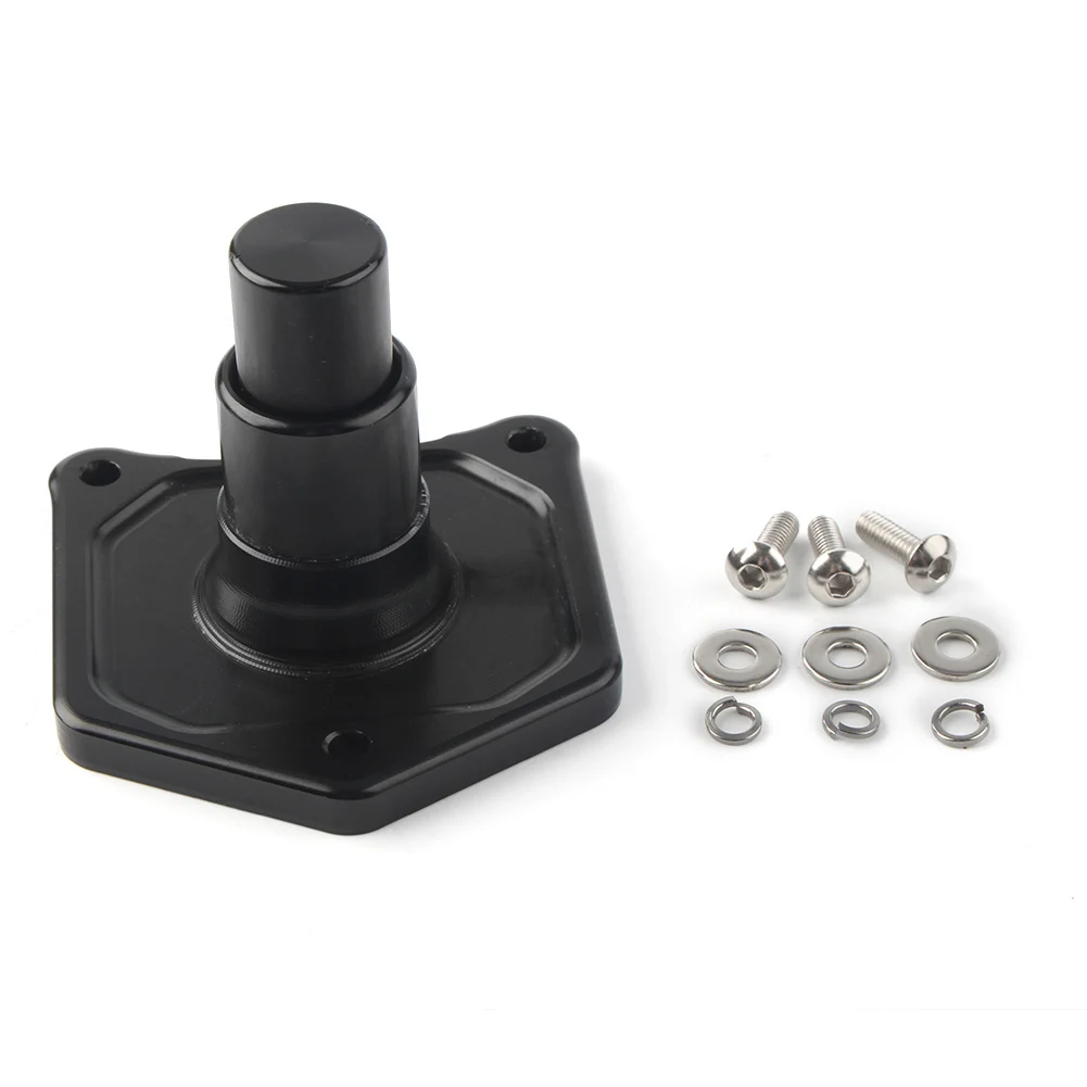 Chrome/Black Motorbike Solenoid Cover Push Button Starter For Harley Davidson Sportster Big Twin