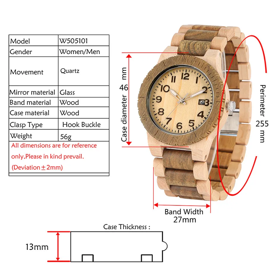 Reloj Masculino полностью деревянные мужские часы арабские часы с календарем дисплей мужские кварцевые Move Мужские t модные часы из натурального дерева браслет-часы
