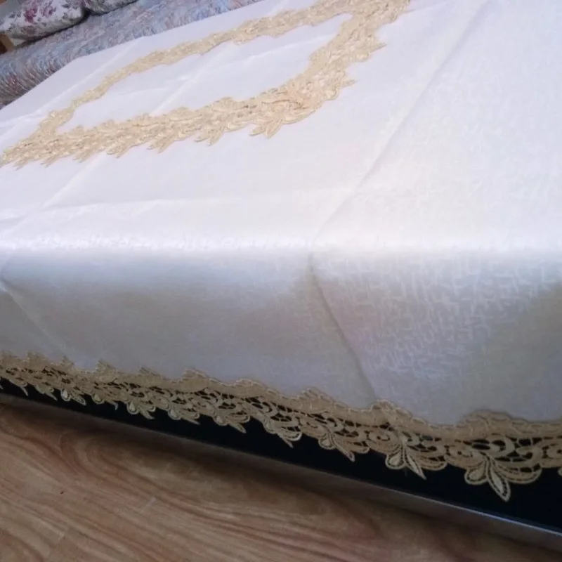 dining room decoration for home textile table cloth embroidery lace European style kitchen placemat table runner table cover