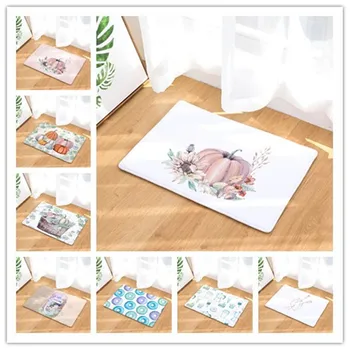 

Cartoon Pumpkin Series Printing Doormat Home Decoration Non-slip Floor Mat Door Mat for Living Room/Bathtoom/Hallway/Outdoor