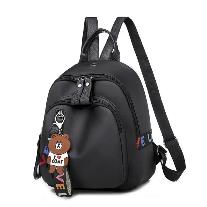 small black waterproof backpack