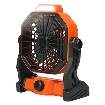 

Multi-Function Portable Mini USB Charging Noiseless Desktop Electric Fan with LED Lighting Function