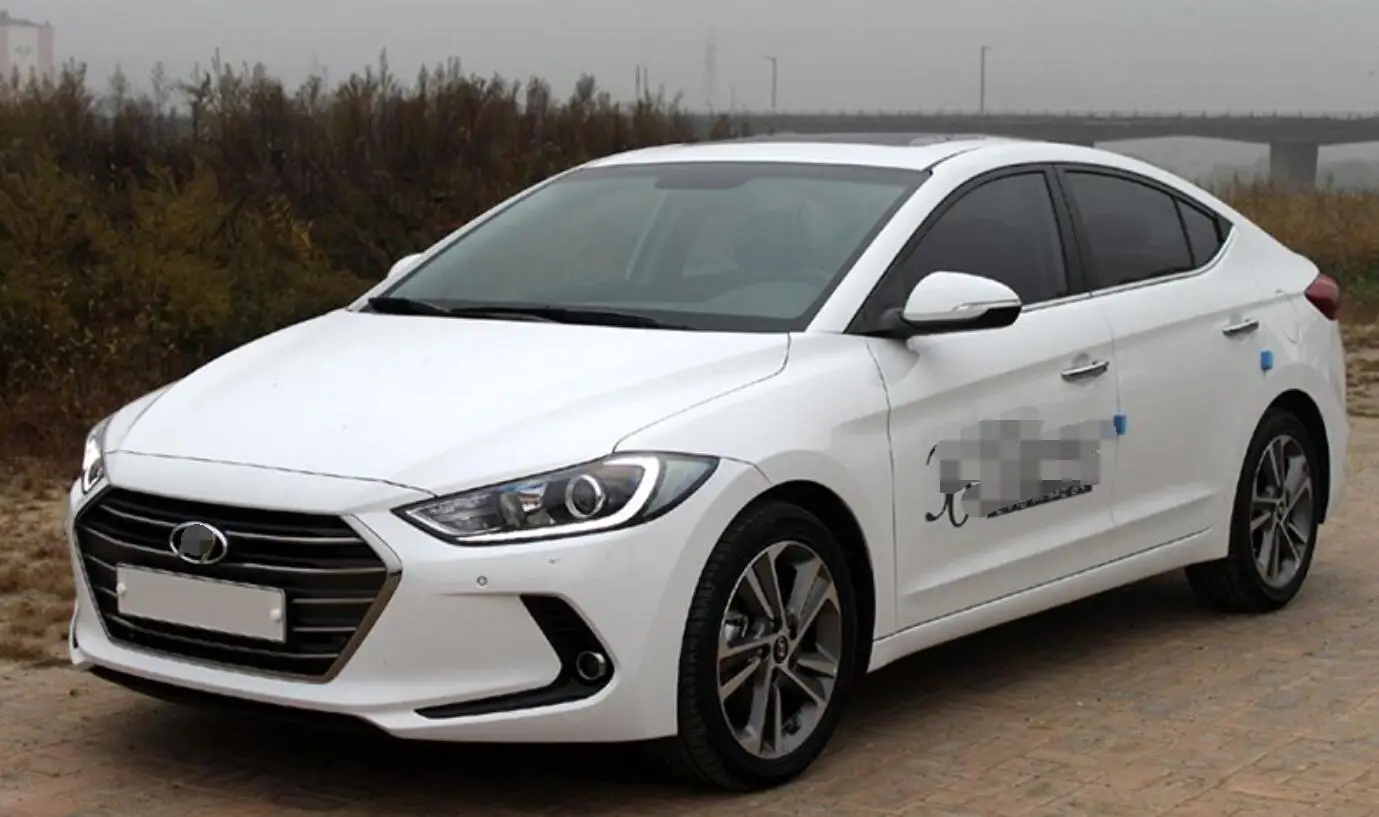 Для hyundai elantra Avante кожаные багажнике автомобиля коврик для багажника загрузки чемодан ковер