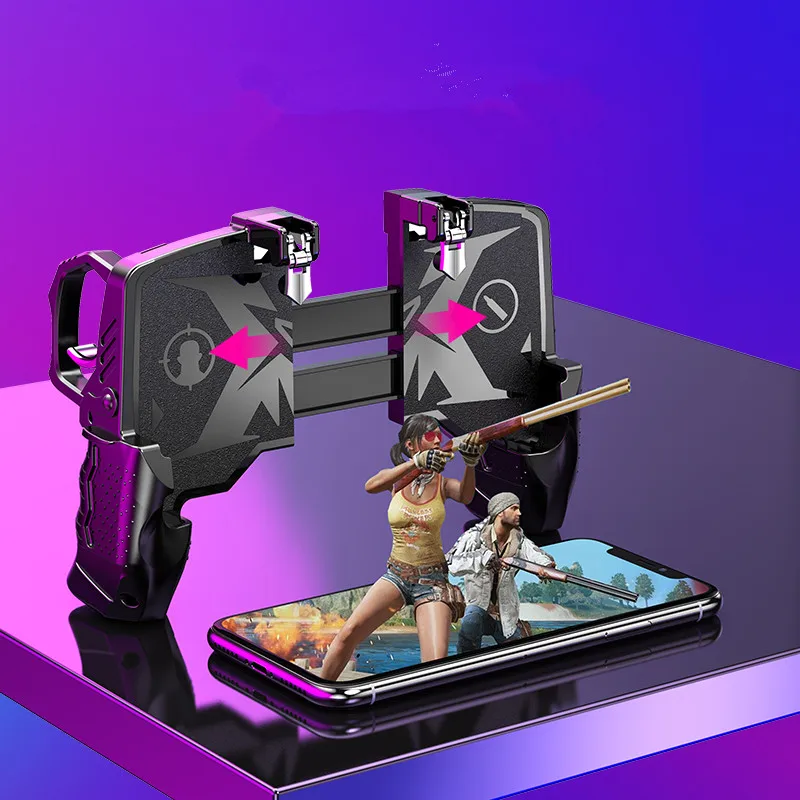  For Pubg Controller For Mobile Phone Game Shooter Trigger Fire Button For IPhone Android Phone Game