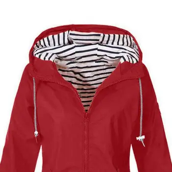 

Winter Autumn Women Casual Three-In-One Two-Piece Outdoor Mountaineering Jacket Solid Color Hooded Long Sleeve Warm Loose Coat