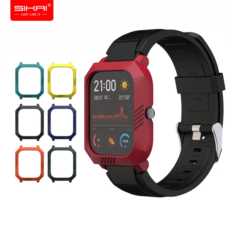 Чехол для Amazfit GTS чехол для huami аксессуары для умных часов Жесткая Броня SIKAI