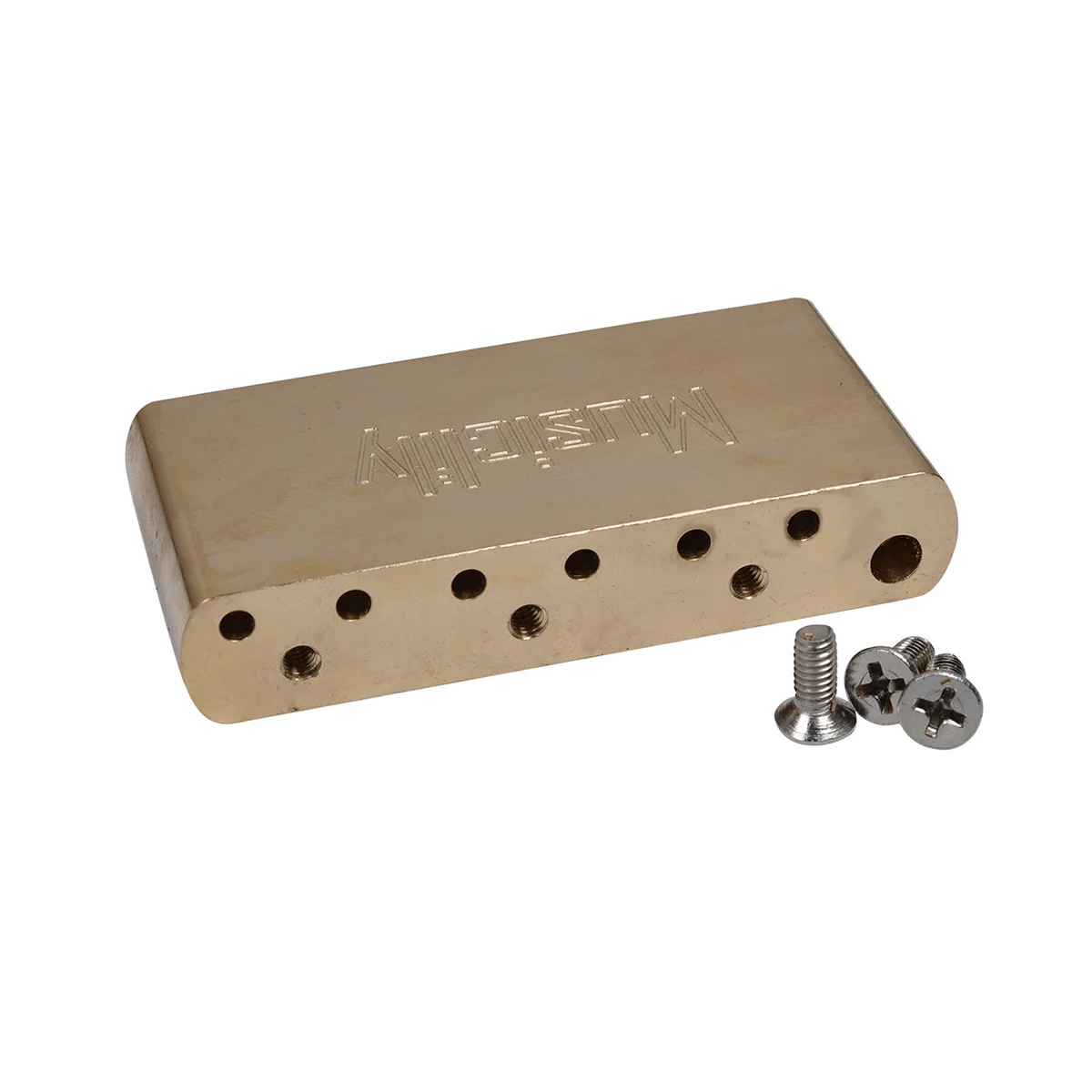 Bloco para China Musiclily Ultra Latão Completo 36mm Curto Mim Estilo Tremolo Feito Squier Guitarra Elétrica 10.5mm - Image 3