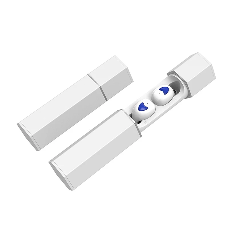 Sliver TWS bluetooth гарнитура 5,0 металлический рычаг беспроводные наушники HiFi гарнитура с шумоподавителем спортивные наушники Tw30 - Цвет: Sliver