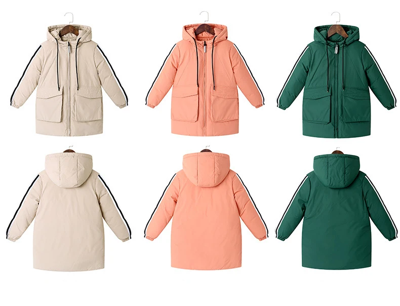 Baby autumn and winter new warm clothing children's jacket thickening plus velvet padded jacket boy hooded jacket boy war