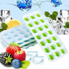 Пластиковые формы поднос льда 21 Сетка 3D круглые формы льда для вечеринки для дома и бара использовать круглый шар производители кубиков льда кухни DIY Формочки Для Мороженого