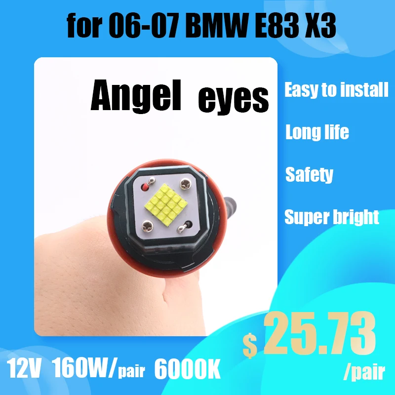 

LED Marker IP65 free error White 3-year warranty daytime light LED Angel Eyes Marker for 06-07 BMW E83 X3