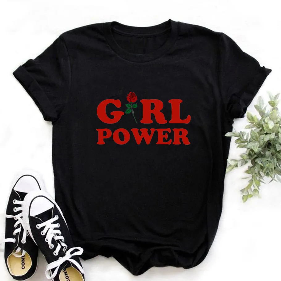 Забавная женская футболка с принтом Power летняя повседневная забавная Fight Like A Girl