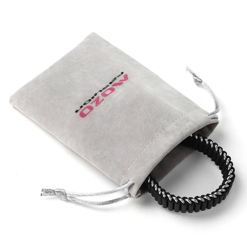 Organza Bag for Bracelets Bangles Fashion Jewelry Packaging DZ001 Gray Flannel Gift Bag