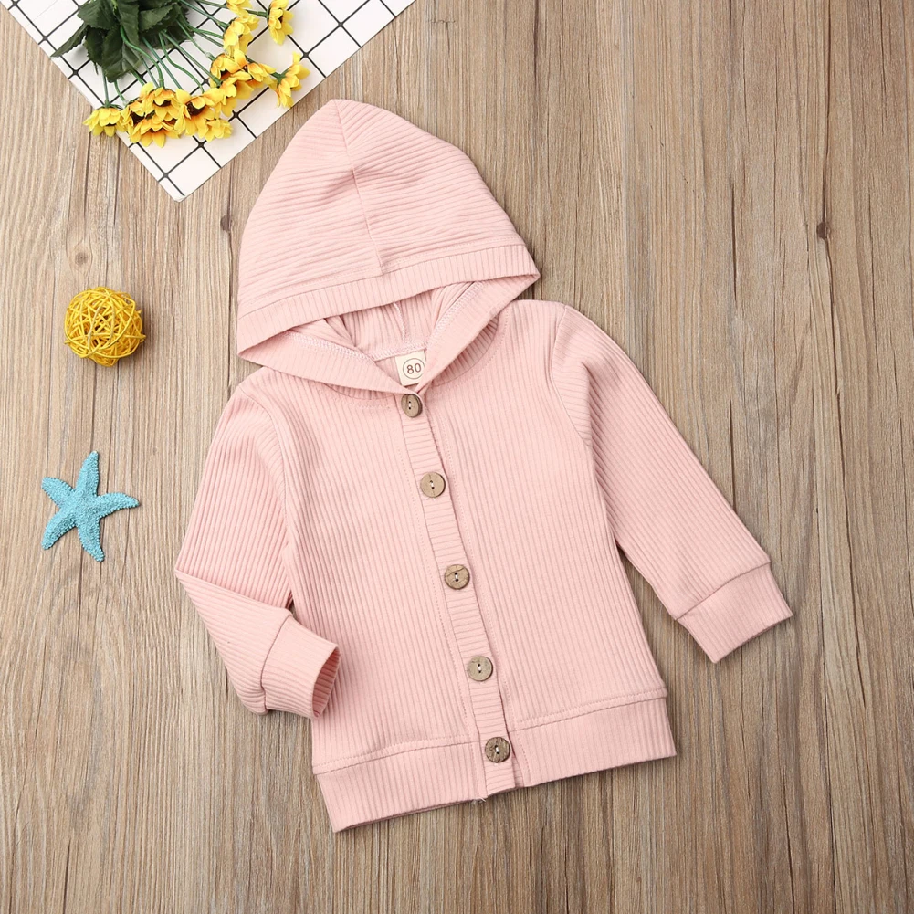 Baby Sweaters Autumn Infant Baby Girl Clothes Long Sleeve Knitted Coat Jacket Outwear Tops