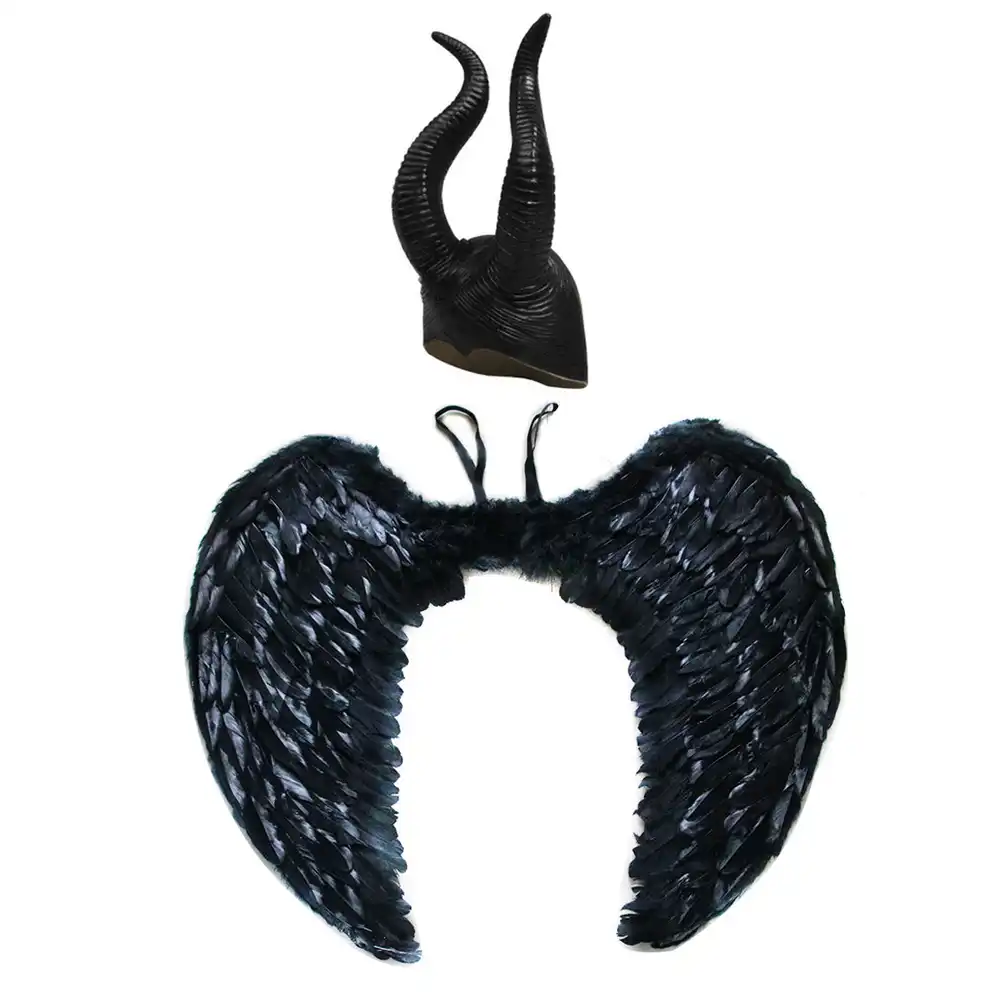 カーニバルクリスマスダーク妖精悪事衣装翼 ホーンコスプレハロウィーンの衣装 Costume Accessories Aliexpress カーニバルクリスマスダーク妖精悪事衣装翼 ホーンコスプレハロウィーンの衣装 Costume Accessories Aliexpress