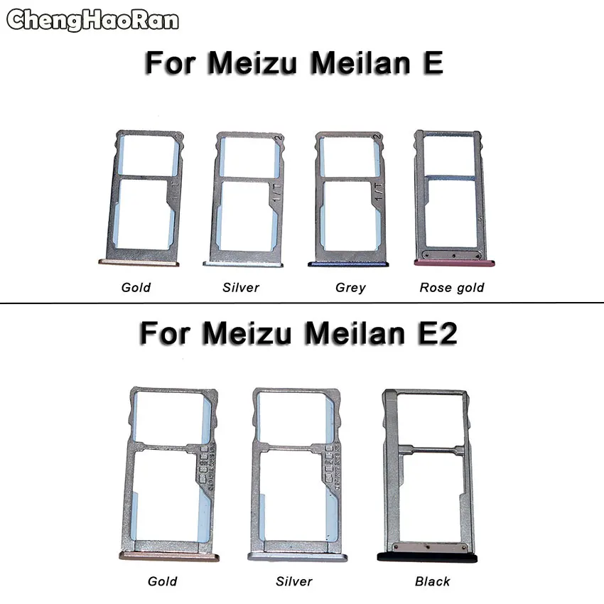 ChengHaoRan новый слот для sim-карты держатель MEIZU Meilan E E2 5 дюймов запасные части |