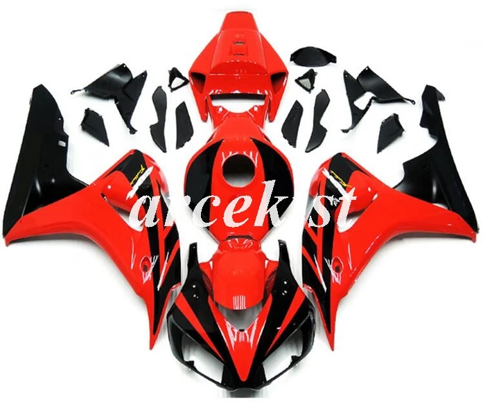 

Injection Mold New ABS Motorcycle Fairing Kit Fit for HONDA CBR1000RR CBR1000 2006 2007 06 07 bodywork set Red