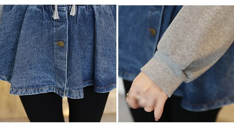 4Xl 2019 новая весенняя женская стеганая с капюшоном джинсовые худи Студенческая Толстовка Оверсайз на замке джинсовые толстовки оверсайз