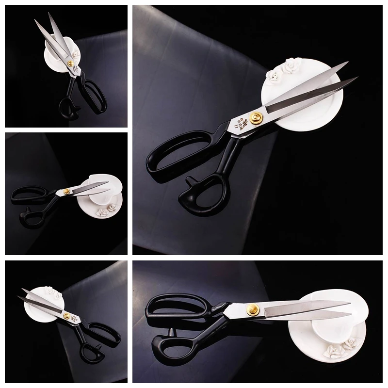 High Quality Stainless Steel Sharp Scissors for Embroidery Professional Tailor Scissors for Fabric Leather Cutter Crafts Scissor