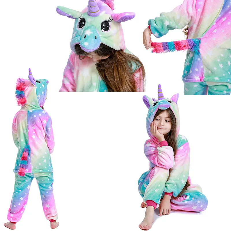 Baby Girl Clothes Children Unicorn Pajamas Winter Fleece Animal Cartoon Sleepers Licorne Stitch Onesie Kids Costumes Jumpsuit Baby Girl Clothes Children Unicorn Pajamas Winter Fleece Animal Cartoon Sleepers Licorne Stitch Onesie Kids Costumes Jumpsuit