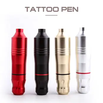 

HJTAT Professional Tattoo Pen Gun Tattoo Rotary Tattoo Machine For Cartridge Needles Tattoo Supplies DC/RCA Interface