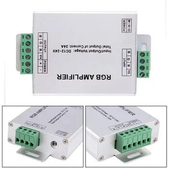 

24A Amplifier Repeater For Extend Signal LED 5050 3528 RGB Strip Light