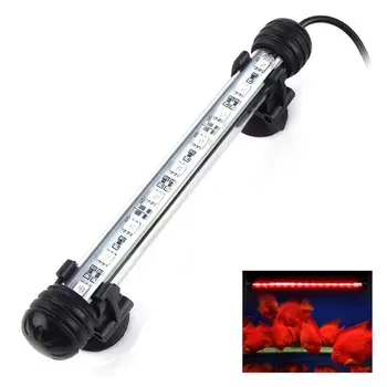 

100-240V 5050SMD RGB Aquarium LED Light 16 Colors Safe Fish Tank Lamp LED Decorative Lighting with 24-key Remote Controller