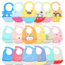 Детский нагрудник для кормления из ЭВА, слюнявчик, карманное полотенце для воды, мультяшный Водонепроницаемый моющийся Детский фартук, бандана