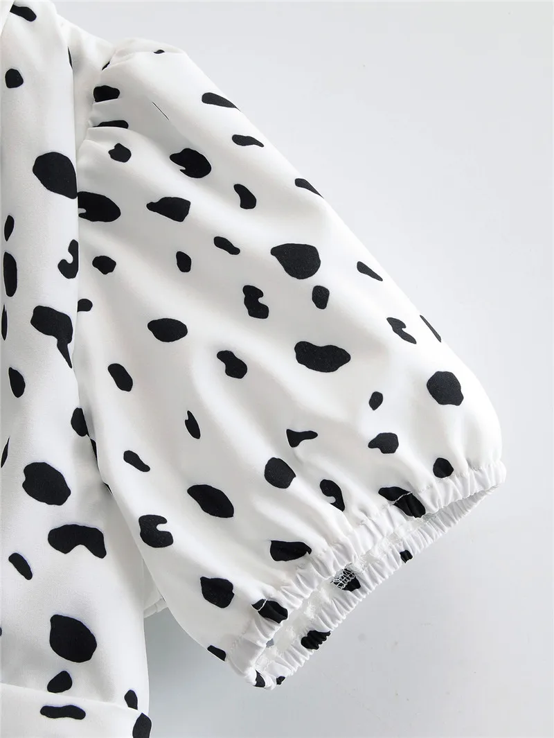 Модное короткое платье в европейском и американском стиле с оборками