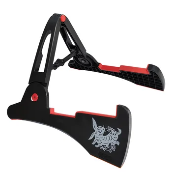 

Aroma guitar accessories AGS-03 Guitar Stand A-frame Holder Bracket for Acoustic Guitar Bass Stringed Instrument