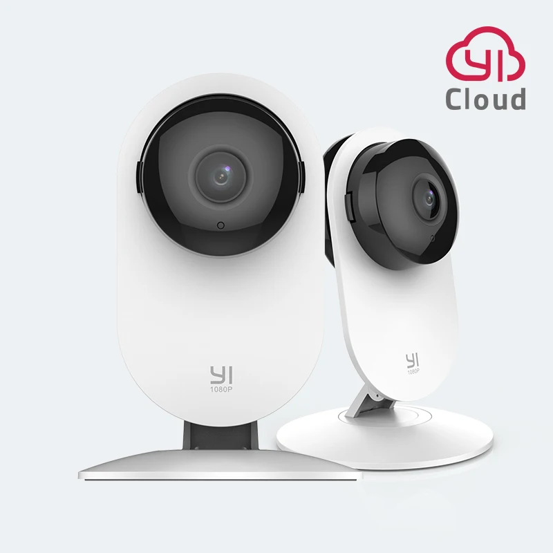 YI 2 шт. 1080p домашняя камера Домашняя безопасность беспроводная IP система