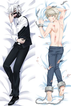 

New Cool Boy Anime Tokyo Ghoul Pillow Covers Dakimakura Case 3D Double-sided Bedding Hugging Body Pillowcase 03
