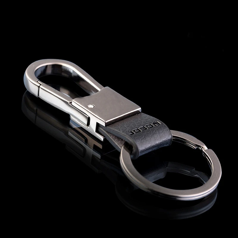High-end Keychains car Accessories Keychain Key rings for Alfa Romeo Audi Dodge Jaguar Lexus Mazda Nissan Suzuki Volvo Keyrings - Название цвета: Black with box