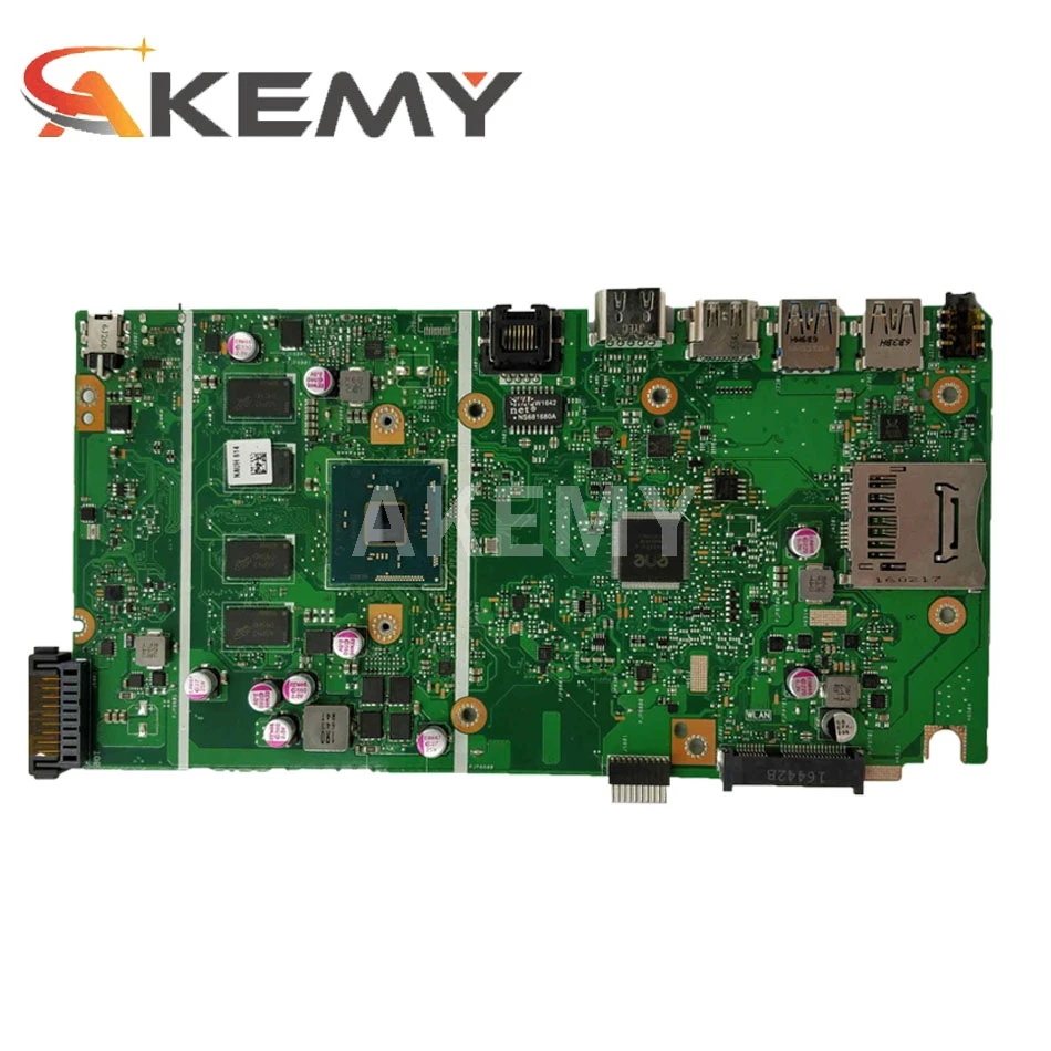Akemy For ASUS VivoBook Max X541NA-PD1003Y laptop motherboard X541NA mainboard X541N motherboard test 100% OK N3160 CPU 8GB RAM