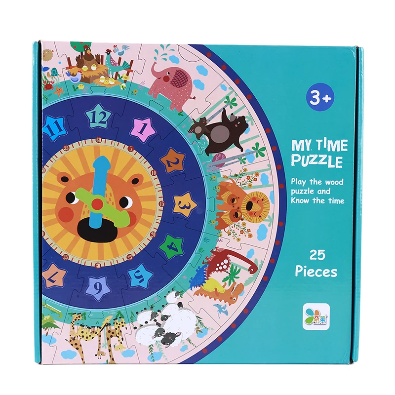 Дети DIY цифры часы обучающие игры и головоломки Ранние развивающие игрушки 3 лет когнитивное развитие обучающая игрушка набор