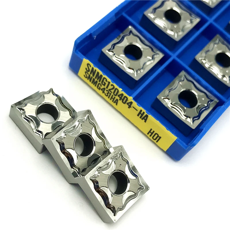 

SNMG120404 HA H01 External Turning Tool Aluminum Insert CNC Metal Lathe Tool SNMG 120404 Cutting Turning Insert