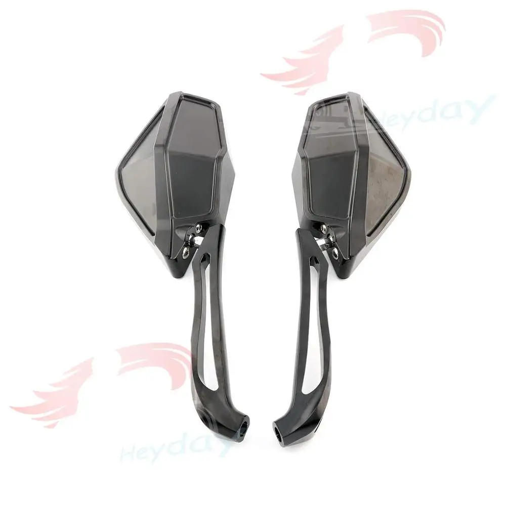 For Ducati Monster 696 796 795 821 1100 1200 Evo DIAVEL CNC Aluminum Motorcycle Rearview Mirrors Glass Rear View Side Mirror
