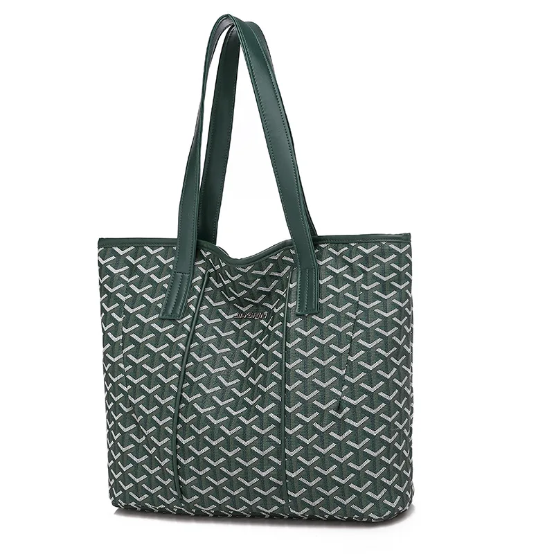 

Autumn New Style Large Bag Fashion Printed One-Shoulder Handbag Simple Women's Tote Bag Large Capacity Bag