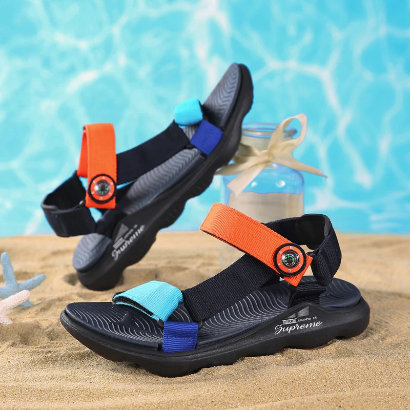 Summer Kids Beach Shoes Children Non-slip Slides Breathable Boys Girls Sports Sandals Lightweight Footwear Shoes - AliExpress